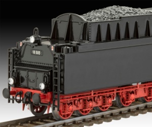 Macheta Revell Locomotiva Express Br 18 505 Cu Tender 2'3' T38- Kit Model Rev02167 - Img 4