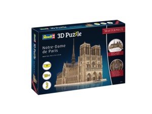 Macheta Revell Notre-Dame De Paris - Editie Masterpiece- Puzzle 3D Rev00190 - Img 3