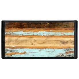 Masă de bucătărie, 118 x 60 x 76 cm, lemn masiv reciclat - Img 3