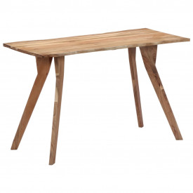 Masă de bucătărie, 120 x 58 x 76 cm, lemn masiv de acacia - Img 12