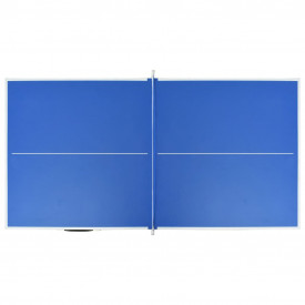 Masă de ping pong cu fileu, albastru, 152 x 76 x 66 cm - Img 5