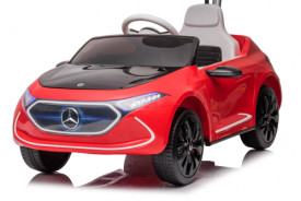 Masina electrica cu telecomanda pentru copii, Mercedes Benz EQA, AIMQY2288, rosu - Img 2