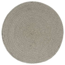 Naproane, 6 buc., gri, 38 cm, bumbac, rotund - Img 2