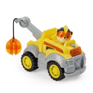 Patrula catelusilor, Vehicul de baza deluxe Rubble / Galben 20127442 - Img 3