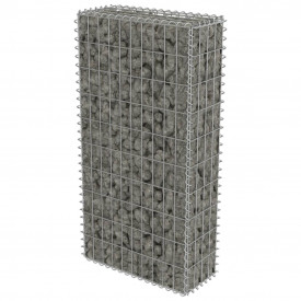Perete gabion cu capace, oțel galvanizat, 50 x 20 x 100 cm - Img 2
