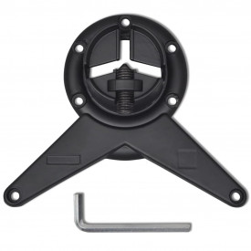 Picioare de masă cu înălțime reglabilă, 870 mm, negru, 4 buc - Img 4