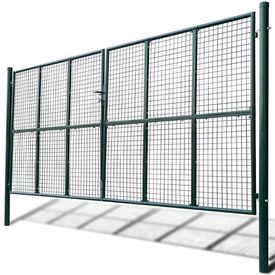 Poartă cu plasă pentru grădină 415 x 250 cm / 400 x 200 cm