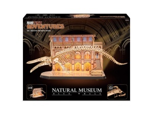 Revell Modele Functionale Din Lemn Pentru Asamblare Tiny Adventures - Natural Museum Blue Whale Rev00620 - Img 3