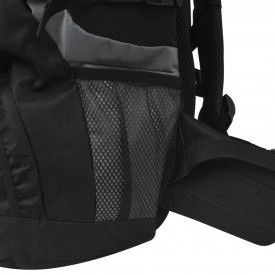 Rucsac pentru drumeții XXL, 75 L, Negru și gri - Img 6