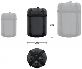 Sac de dormit Hannah Sherpa 160 MT-P, extrem -16 °C, fermoar stanga - Img 3