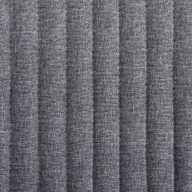 Scaune de bucătărie, 4 buc., gri închis, material textil - Img 7
