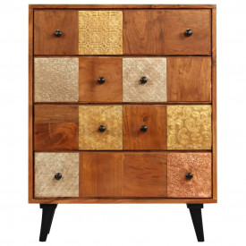 Scrin, 60 x 30 x 75 cm, lemn masiv de acacia - Img 2