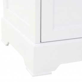Servantă galeză cu 4 uși, MDF și lemn de pin, 80 x 40 x 180 cm - Img 9