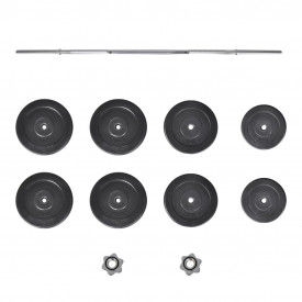 Set bară cu greutăți 60 kg - Img 4