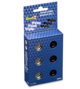 Set De Culori Email – General 2 Lucios (6X 14Ml) – Revell Rev322149091