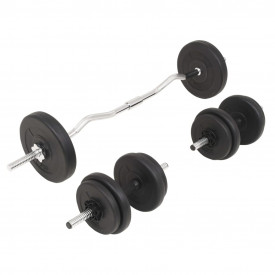 Set de haltere și gantere 30 kg - Img 3