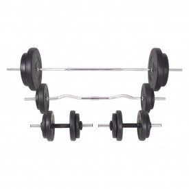 Set de haltere și gantere 90 kg - Img 3