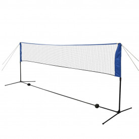 Set fileu de badminton, cu fluturași, 300x155 cm - Img 2