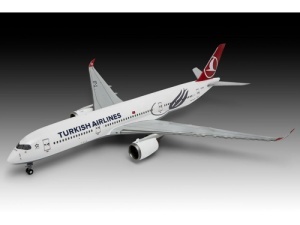 Set Macheta Revell Avion Airbus A350-900 Turkish Airlines Scara 1:144 Rev03773 - Img 2