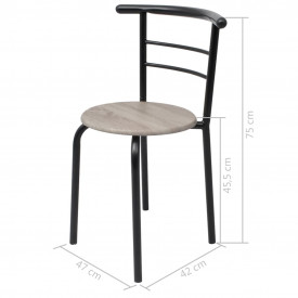 Set mobilier bar mic dejun, MDF - Img 9