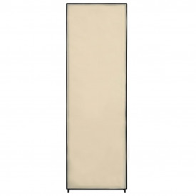 Șifonier, crem, 87 x 49 x 159 cm, material textil - Img 6