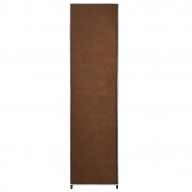 Șifonier cu 4 compartimente, maro, 175x45x170 cm - Img 6