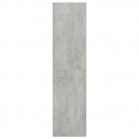 Șifonier, gri beton, 50 x 50 x 200 cm, PAL - Img 6