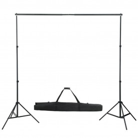 Sistem de suport fundal, 600 x 300 cm, negru - Img 3