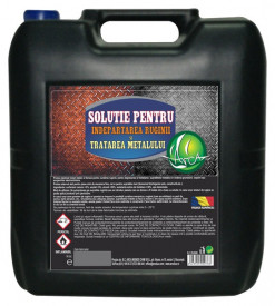 Solutie pentru indepartarea ruginei si tratarea metalului, Bidon 20 kg