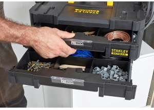 Stanley FMST1-71981 Cutie depozitare Tstak si cutie 2 sertare Tstak - 440 x 326.1 x 331.7 mm - Img 3