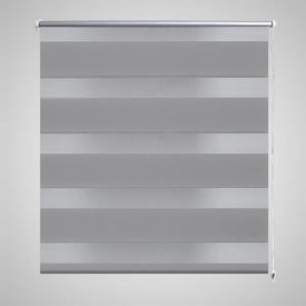 Stor Zebra 70 x 120 cm Gri - Img 1