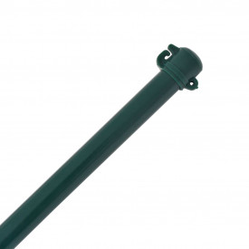 Țăruși grădină, 10 buc, 1,5 m, metal, verde - Img 4