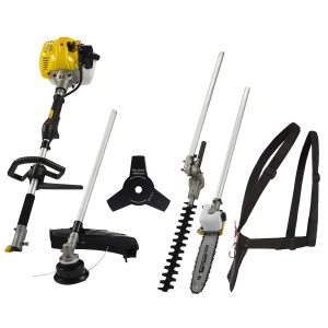 Texas BCU33M Unealta multifunctionala 4-in-1: motocoasa Tap'n Go, foarfece gard viu, ferastrau, 1.2CP, 33cc, 2 timpi, amestec - Img 2