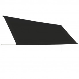 vidaXL Copertină retractabilă, antracit, 400 x 150 cm - Img 4
