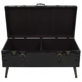 vidaXL Masă de cafea din MDF și oțel 102x51x48 cm - Img 6