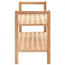 vidaXL Pantofar din lemn solid de nuc, 69 x 26 x 40 cm - Img 3