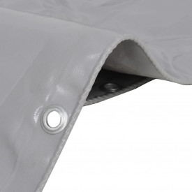 vidaXL Prelată, gri, 1,5 x 20 m, 650 g / m² - Img 2