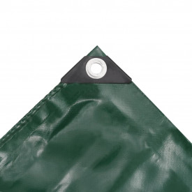 vidaXL Prelată, verde, 1,5 x 20 m, 650 g / m² - Img 3