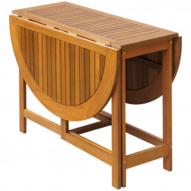 vidaXL Set mobilier de exterior 5 piese lemn masiv de salcâm pliabil - Img 3