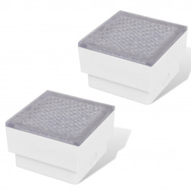 2 Spoturi LED încastrabile în sol 100 x 100 x 68 mm - Img 2