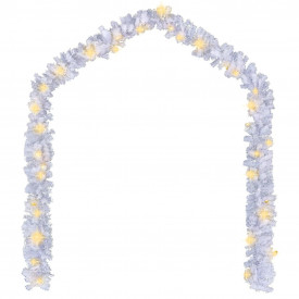 242424 Ghirlandă de Crăciun cu becuri LED, alb, 20 m - Img 2