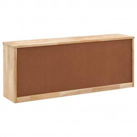 Bancă depozitare pantofi, 94x20x38 cm, lemn masiv de nuc - Img 4