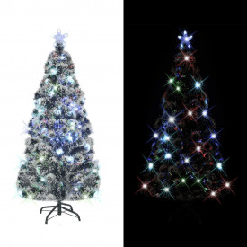 Brad artificial de Crăciun cu suport / LED 150 cm 170 ramuri