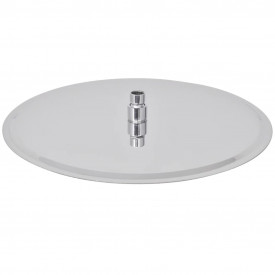 Cap de duș rotund tip ploaie, oțel inoxidabil, 40 cm - Img 3