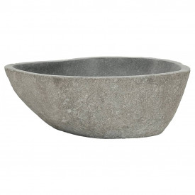 Chiuvetă din piatră de râu, 38-45 cm, ovală - Img 3