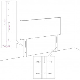 Comodă TV lucioasă 120x40,3x34,7 cm, alb - Img 5
