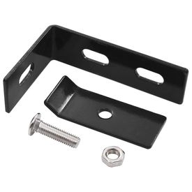 Conector de colț de perete, 10 seturi, antracit - Img 2
