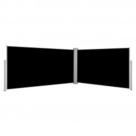 Copertină laterală retractabilă, 160 x 600 cm, negru