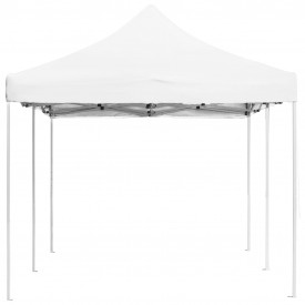 Cort de petrecere pliabil profesional, alb, 6 x 3 m, aluminiu - Img 4
