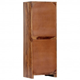 Dulap lateral, 40 x 30 x 110 cm, lemn masiv de sheesham - Img 4